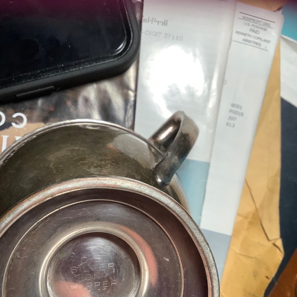 C.S. Silver on Copper cup - Picture 5 of 5